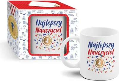 Zdjęcie produktu dla kubek NBC niski 300ml - Najlepszy Nauczyciel