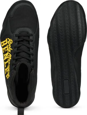 Produktbild von Boxschuhe STRIKE Black/Yellow 44 BENLEE