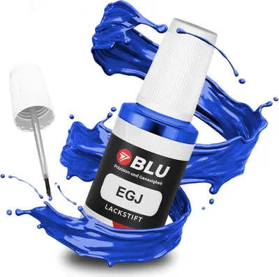 Produktbild von BLU Auto Lackstift Blau kompatibel für Peugeot EGJ Bleu Santorini | Auto Lack Reparatur Ausbesserungslack