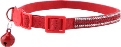 Image de Collier pour animaux de compagnie, Collier brillant pour animaux de compagnie, Collier mignon pour animaux de compagnie, Collier souple, Collier pour animaux de compagnie avec clochette