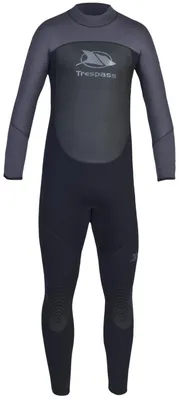 Image de Trespass Lakee - Combinaison intégrale 5 mm pour homme Noir - L