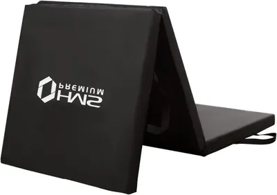 Productafbeelding van Gymnastiekmat, opvouwbaar, 180 x 60 x 5 cm, zwart