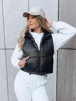 Immagine prodotto di Gilet trapuntato da donna CEDAR nero XL