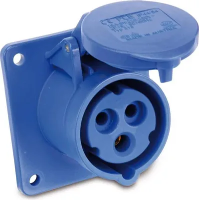 Produktbild von PCE CEE-Anbaukupplung 3-polig, 16 A, 230V, IP44