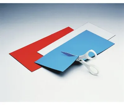 Produktbild von Magnetische Platten selbstklebend VE=36 Stück sortiert