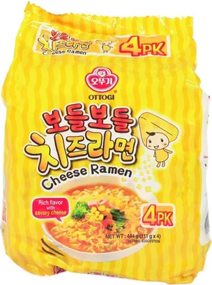 Produktbild von Ottogi Instantnudel Cheese Ramen Nudeln 444g