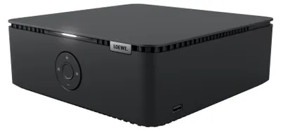 Produktbild von Loewe multi.room amp, Verstärker, Schwarz, Stereo Amplifier, 1200 Watt, DTS Play-Fi, AirPlay und Chromecast, Heimkino, Musikverstärker, Audiophil
