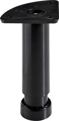 Produktbild von Hettich Sockelverstellfuß 3,2 x 13 - 18 cm Kunststoff schwarz - 1 Stück