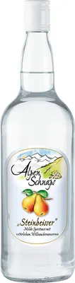 Image de Alpenschnaps Steinbeisser Williamsbirne eau-de-vie de fruits 35 pour cent 1000ml