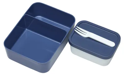 Produktbild von Mepal Bento-Einsatz für Lunchbox Take a Break Large | Nordic Denim | praktischer Facheinsatz für getrennte Aufbewahrung | BPA-frei | spülmaschinenfest | ideal für Snacks & Meal Prep