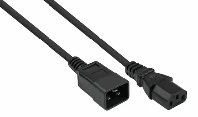 Immagine prodotto di Kabelmeister SK2030-S030 kabelmeister Kaltgeräteverlängerung C20 an C13 schw. 3m