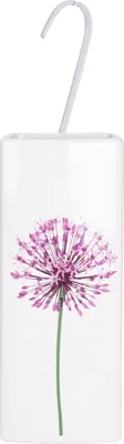 A radiator humidifier with a floral design.