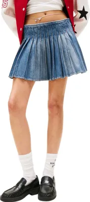 Produktbild von Tommy Hilfiger Jeans Damen Rock Blau 488724 : Größe - XS Größe: XS