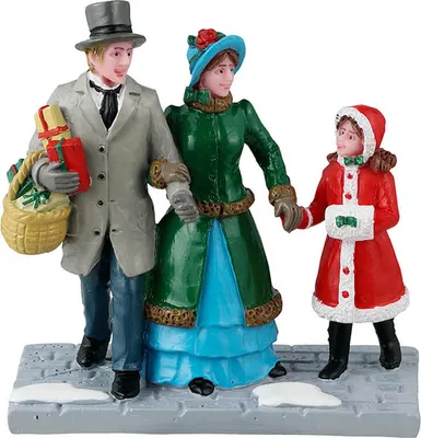 Productafbeelding van Christmas Eve Shopping 12x4x18 cm Kersthuisje LEMAX