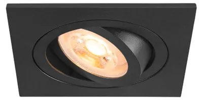 Imagen del producto de SLV 1007378 NEW TRIA 75, foco empotrable para techo, cuadrado, casquillo GU10, color