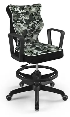 Obrázok produktu pre Kreslo Norm pre mládež, čierna farba, model Storia, veľkosť 33, materiál 5 WK+P