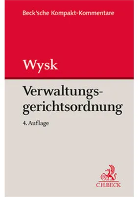Immagine prodotto di Verwaltungsgerichtsordnung. VwGO