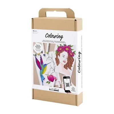 Produktbild von Creativ Company 970839, Mal-Set für Kinder, Weiß