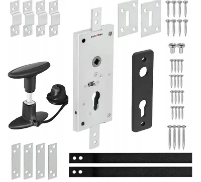 Immagine prodotto di Serratura da esterno per porte di garage Custodia zincata ZSY0111