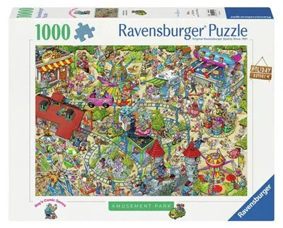 Image de Ravensburger Legpuzzel Holiday Resort 4 : Le parc d'attractions, 1000e.