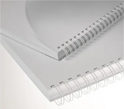 Immagine prodotto di RENZ spine per raccoglitori in filo metallico 311270034 A4 12,7 mm 34 corde bianco 100 pz