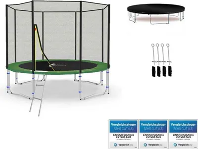 Produktbild von LS-T305-PA10 (G) LifeStyle ProAktiv Garten- Trampolin 305cm - 10ft -