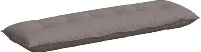 Zdjęcie produktu dla vidaXL Poduszka na plecy taupe 160 x 19 x 50 cm tkanina