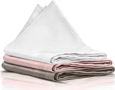 Produktbild von mysimaa Mikrofasertücher 40x40 Fenstertuch Streifenfrei, Microfasertuch Autopflege, Putzlappen Küche - Reinigungstücher und Putztücher ohne Putzmittel, Microfasertücher Auto, Staubtücher Putztücher