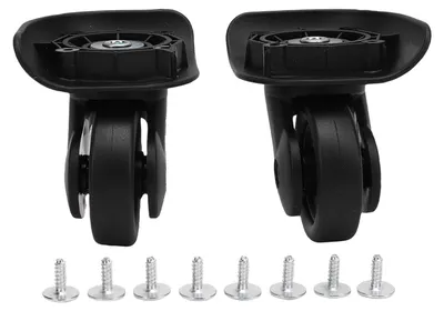 Immagine prodotto di 1 paio di ruote per valigie Universal Silent Wearproof Trunk Casters Ricambio di ricambio