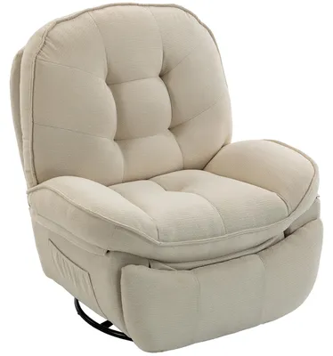 Produktbild von Relaxsessel Fernsehsessel mit Liegefunktion, Drehbarer Ruhesessel mit Wippfunktion, für Wohnzimmer, Schlafzimmer