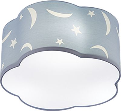 Stropní svítidlo MOONY 3xE27 10 W bílo/modré