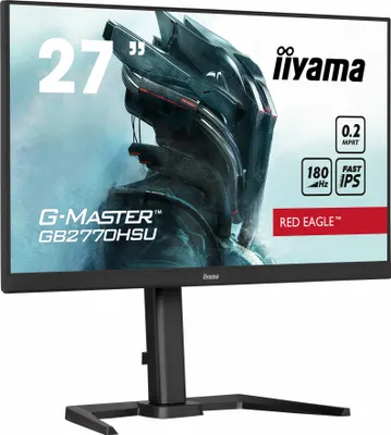Zdjęcie produktu dla iiyama G-MASTER GB2770HSU-B6, 68,6 cm (27"), 1920 x 1080 px, Full HD, LCD, 0,2 ms, Czarny