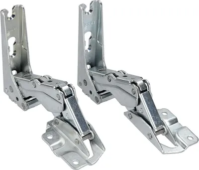Produktbild von easyPART passend für 7040114 LIEBHERR Scharnier Set oben unten für Kühlschrank