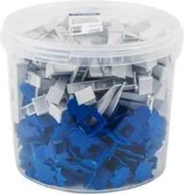 Produktbild von Smart Level Mini Fliesen Nivelliersystem SET für 3-14 mm Fliesendicke, 100 Keile & 200 Clips