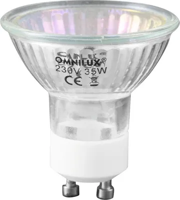 Produktbild von OMNILUX GU-10 230V/50W 1500h 25° blau