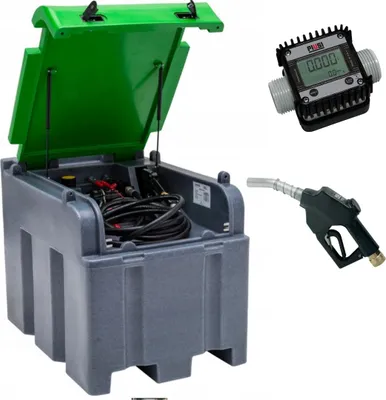 Zdjęcie produktu dla FORTIS BOX 400 Zbiornik paliwa 400L z pompą 12V licznik K24 PIUSI zestaw