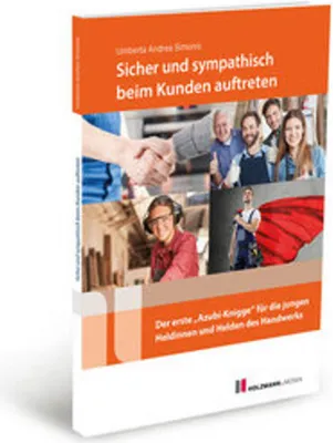 Image de Sicher und sympathisch beim Kunden auftreten