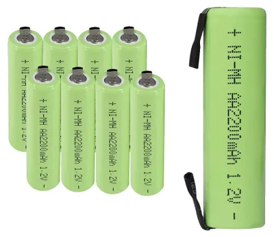 Zdjęcie produktu dla Akumulator AA, pojemność 2200 mAh, szeroka kompatybilność, 8 sztuk AA