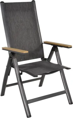 Produktbild von Lesli Living Verstellbarer Stuhl Arezzo 57x69x103 cm Aluminium