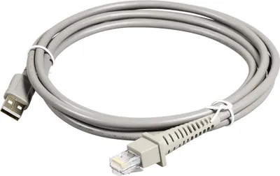 Productafbeelding van USB-kabel 90A052065 (grijs, 2 meter, voor barcodescanners)