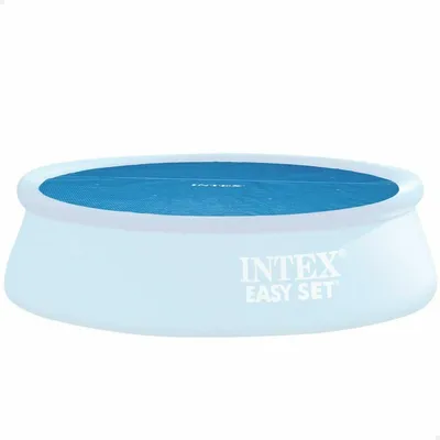 Produktbild von Intex 28012, Pool-Solarabdeckung, Überirdischer Pool, Aufblasbarer Pool, Rund, Blau, PVC, Polyethylen, 3,48 m
