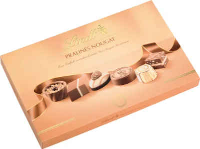 Produktbild von Lindt Für Kenner Nougat in leckeren verschiedenen Sorten 200g