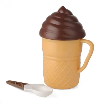 Eis-Joghurt-Becher, manuelle Eisherstellung, 0,53 Pfund