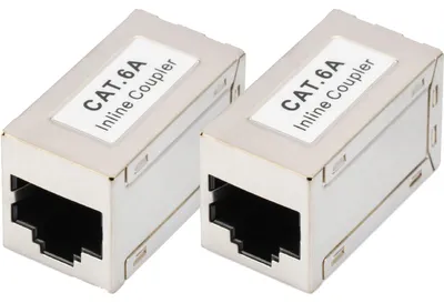 Immagine prodotto di DIGITUS Modular Kupplung CAT 6A geschirmt - 2 Stk.