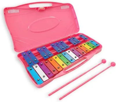 Produktbild von 25-Noten Xylophon Farbige Musikbox mit Koffer