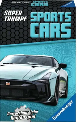 Immagine prodotto di Ravensburger Supertrumpf Sport-Cars, Kartenspiel, Trumpf, Trumpfspiel, ab 7 Jahren, 20683