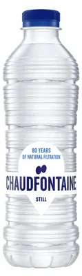 Immagine prodotto di Chaudfontaine - Acqua Chaudfontaine Blue PetFless 500ml | Confezione A 24 bottiglie x 500 millilitri | 24 pezzi