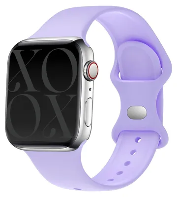 Produktbild von Apple Watch Silikonarmband (Lila)
