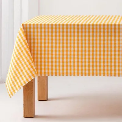 Zdjęcie produktu dla Prostokątny obrus w kratkę Gingham, 140 x 140 cm, bawełna