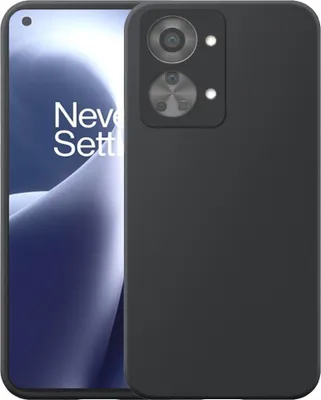 Obrázek produktu pro Vhodné pro OnePlus Nord 2T Phone Case Black Flexibilní silikonové pouzdro TPU - Flexibilní zadní kryt Silicon TPU Case - Black - Smartphonics